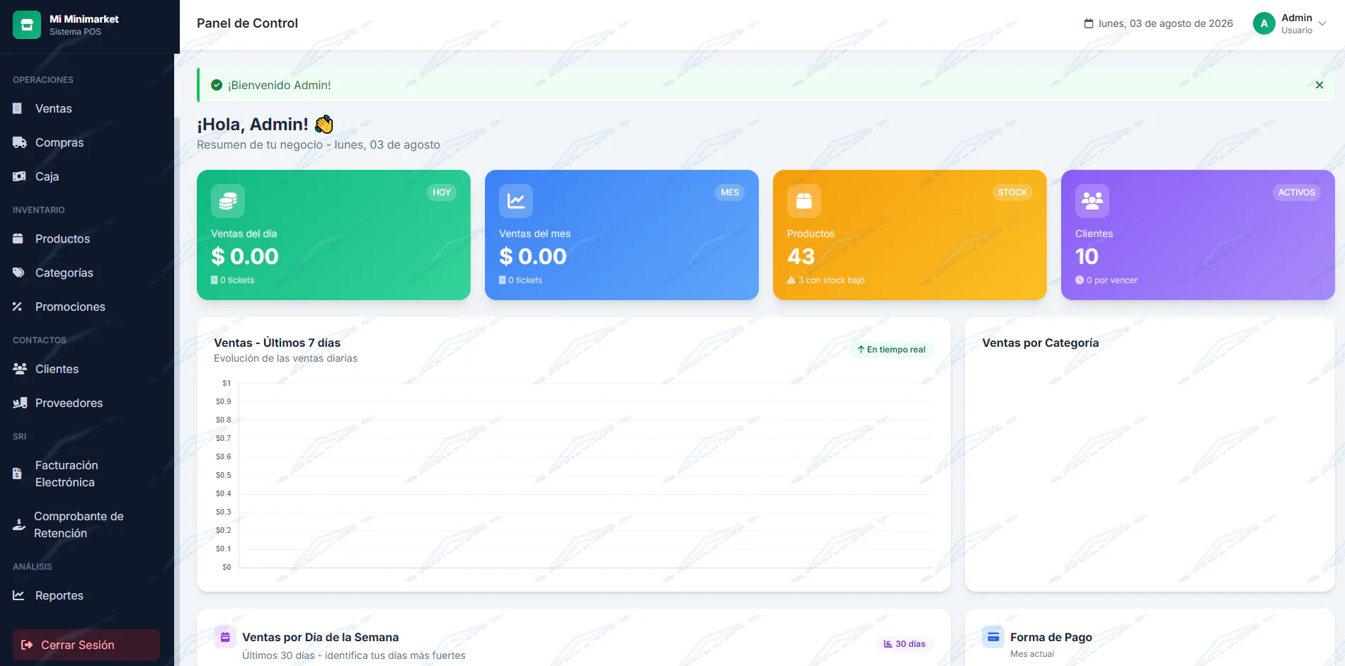 Punto de Venta con Facturación Electrónica Ecuador